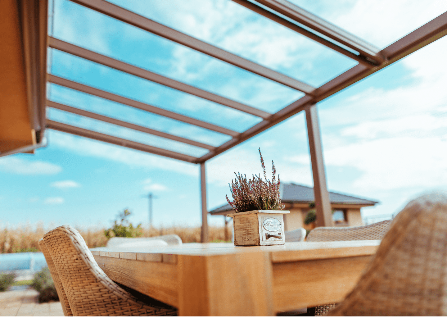 Roof glazing options for your veranda - Veranda Ireland